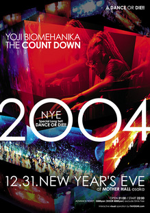 YOJI BIOMEHANIKA THE COUNTDOWN 2004  FLYER