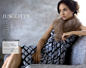 JUSGLITTY ジャスグリッティー WEBSITE 2007 AUTUMN