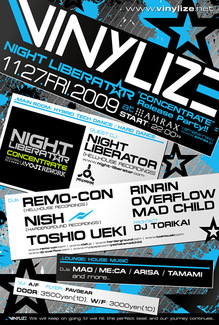 VINYLIZE FLYER 2009