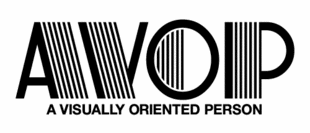 A VISUALLY ORIENTED PERSON Logo